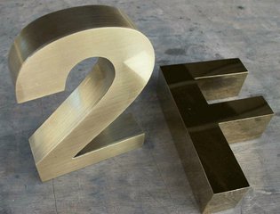 拉絲鈦金精工字